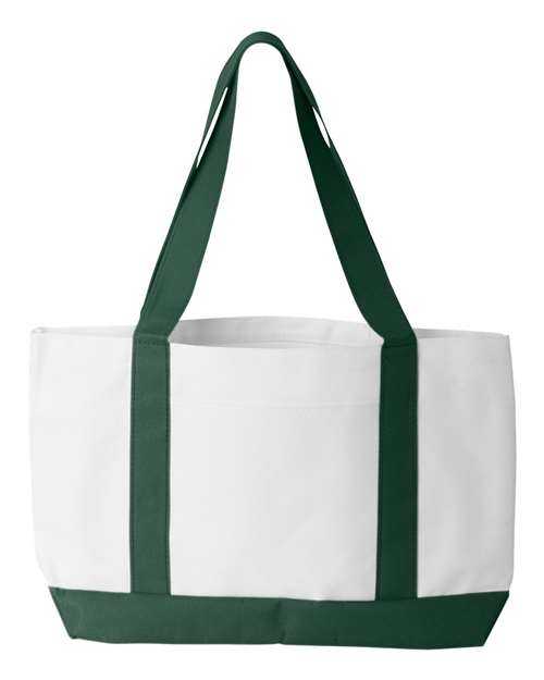Liberty Bags 7002 P&amp;O Cruiser Tote - White Forest - HIT a Double