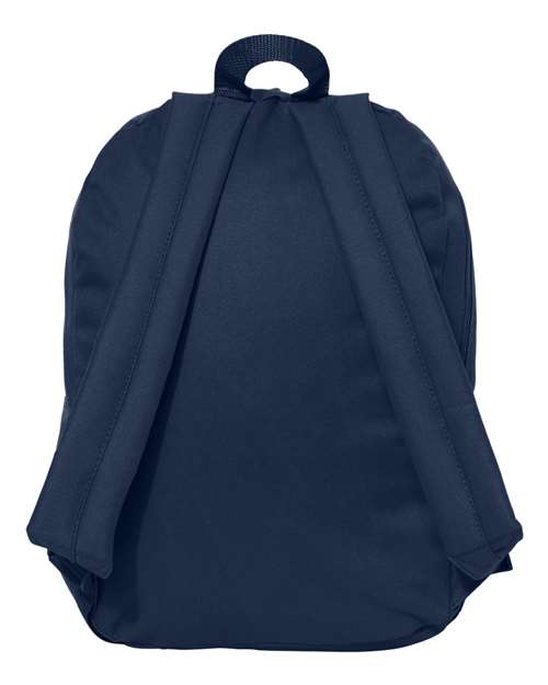 Liberty Bags 7709 16&quot; Basic Backpack - Navy - HIT a Double