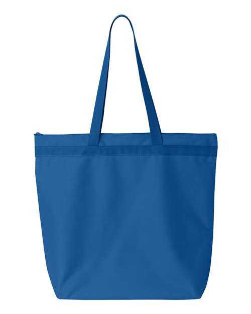 Liberty Bags 8802 Recycled Zipper Tote - Royal - HIT a Double