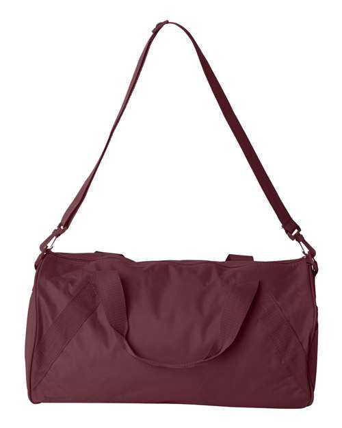 Liberty Bags 8805 Recycled 18 Small Duffel Bag - Maroon - HIT a Double