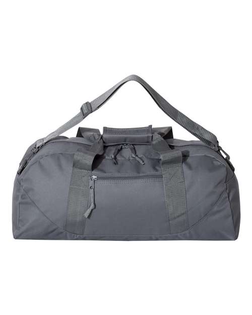 Liberty Bags 8806 Recycled 23 1 2&quot; Large Duffel Bag - Charcoal - HIT a Double