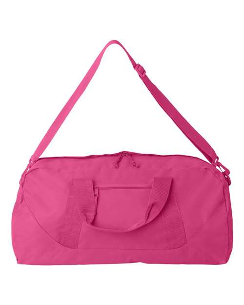 Liberty Bags 8806 Recycled 23 1 2&quot; Large Duffel Bag - Hot Pink - HIT a Double