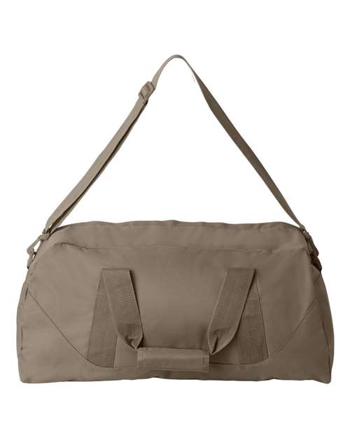 Liberty Bags 8806 Recycled 23 1 2&quot; Large Duffel Bag - Khaki - HIT a Double