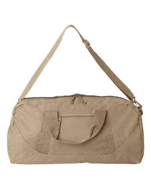 Liberty Bags 8806 Recycled 23 1 2&quot; Large Duffel Bag - Light Tan - HIT a Double