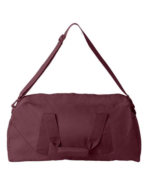 Liberty Bags 8806 Recycled 23 1 2&quot; Large Duffel Bag - Maroon - HIT a Double