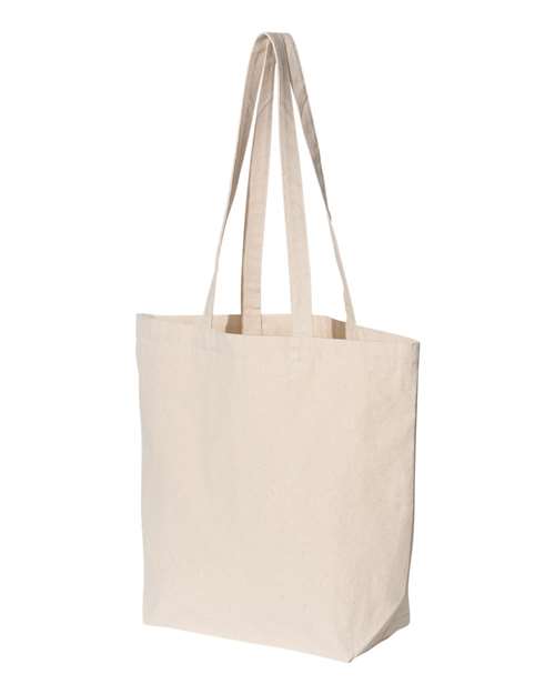 Liberty Bags 8866 Large Canvas Tote - Natural - HIT a Double