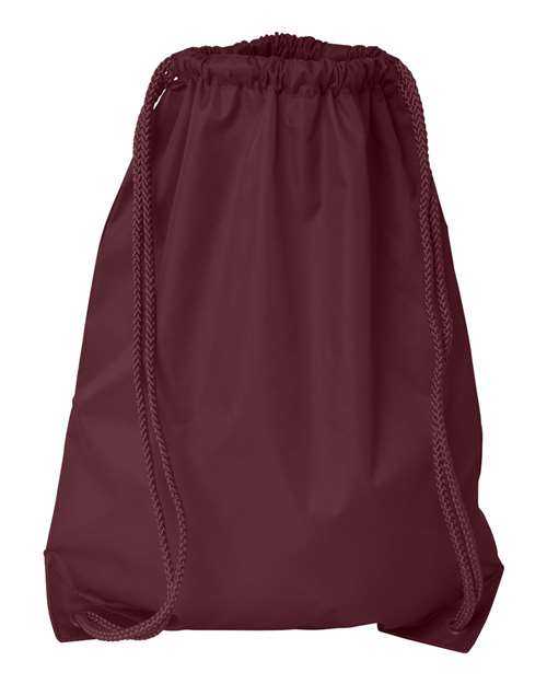 Liberty Bags 8881 Drawstring Pack with DUROcord - Maroon - HIT a Double