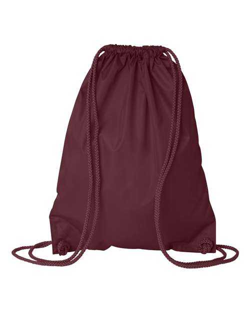 Liberty Bags 8881 Drawstring Pack with DUROcord - Maroon - HIT a Double