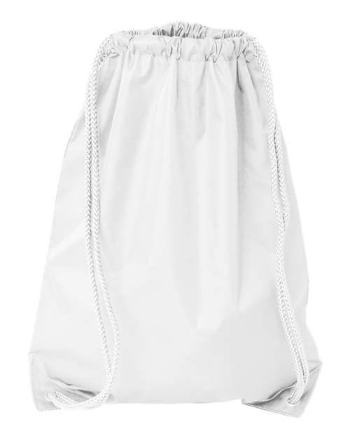 Liberty Bags 8881 Drawstring Pack with DUROcord - White - HIT a Double