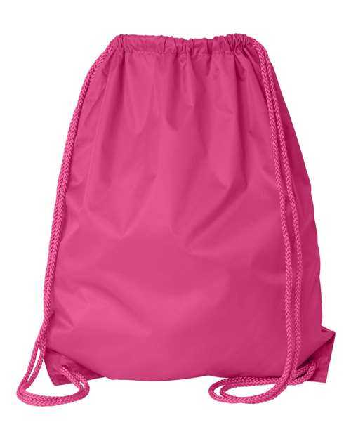 Liberty Bags 8882 Large Drawstring Pack with DUROcord - Hot Pink - HIT a Double