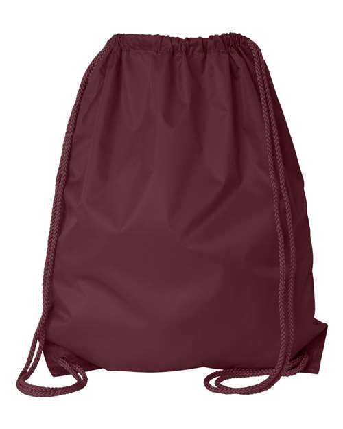 Liberty Bags 8882 Large Drawstring Pack with DUROcord - Maroon - HIT a Double