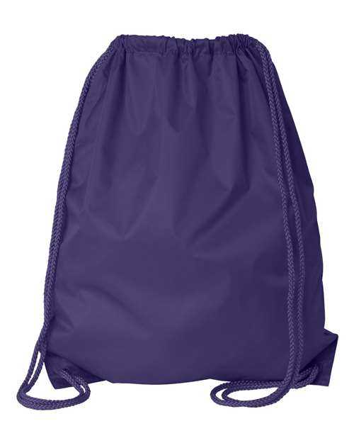 Liberty Bags 8882 Large Drawstring Pack with DUROcord - Purple - HIT a Double