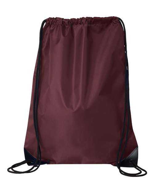 Liberty Bags 8886 Value Drawstring Backpack - Maroon - HIT a Double