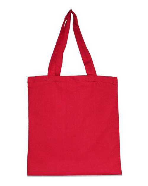 Liberty Bags 9860 Amy Cotton Canvas Tote - Red - HIT a Double