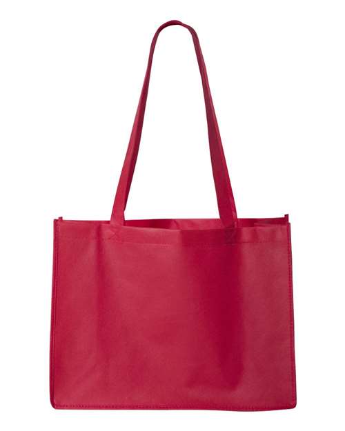 Liberty Bags A134 Non-Woven Deluxe Junior Tote - Red - HIT a Double
