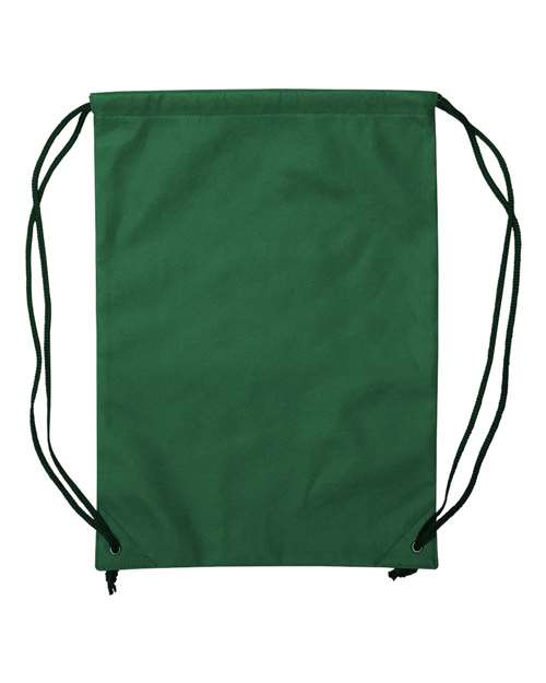 Liberty Bags A136 Non-Woven Drawstring Backpack - Green - HIT a Double