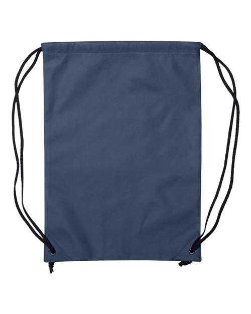 Liberty Bags A136 Non-Woven Drawstring Backpack - Navy - HIT a Double