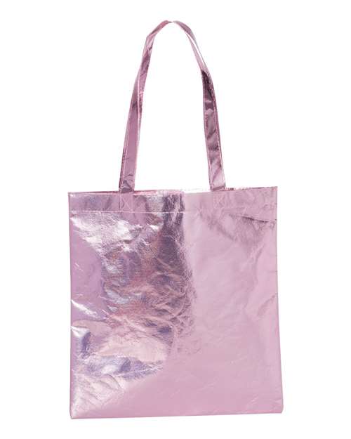Liberty Bags FT003M Metallic Tote - Metallic Pink - HIT a Double