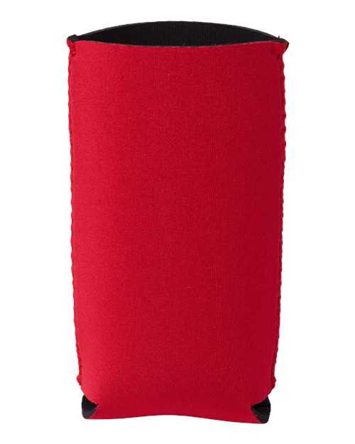 Liberty Bags FT007SC 12 oz. Neoprene Slim Can and Bottle Holder - Red - HIT a Double