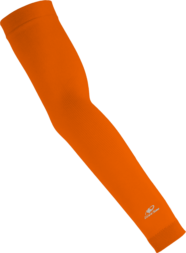 Lizard Skins Knit Arm Sleeve - Blaze Orange - HIT a Double