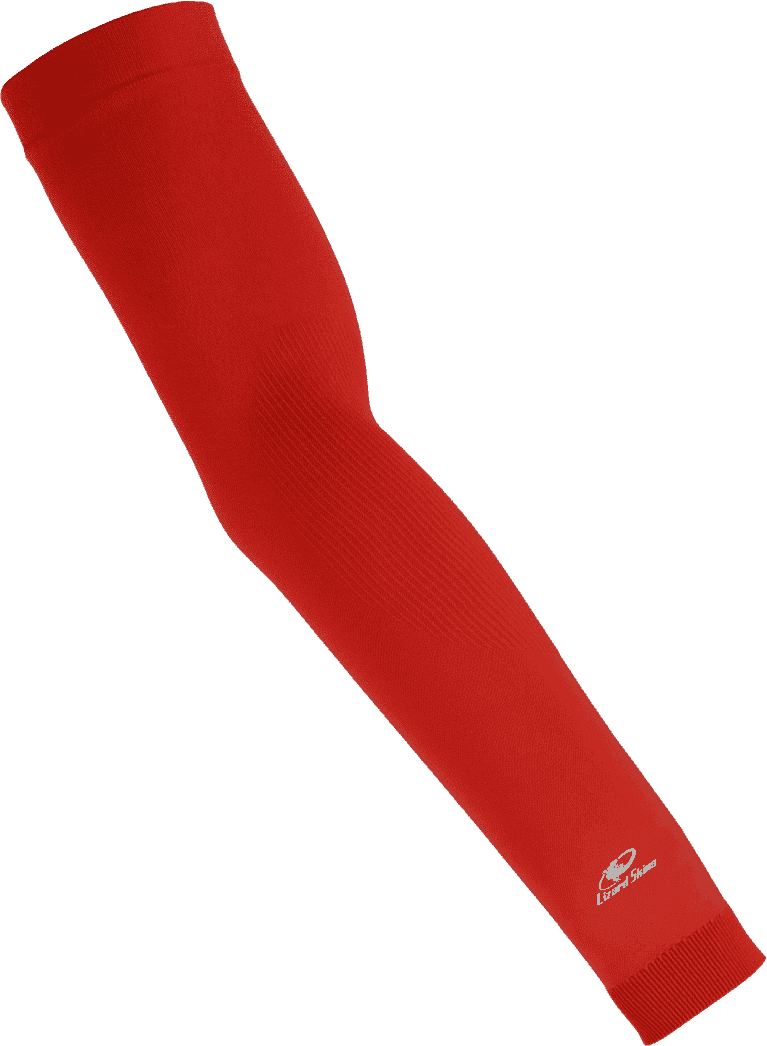 Lizard Skins Knit Arm Sleeve - Crimson Red - HIT a Double