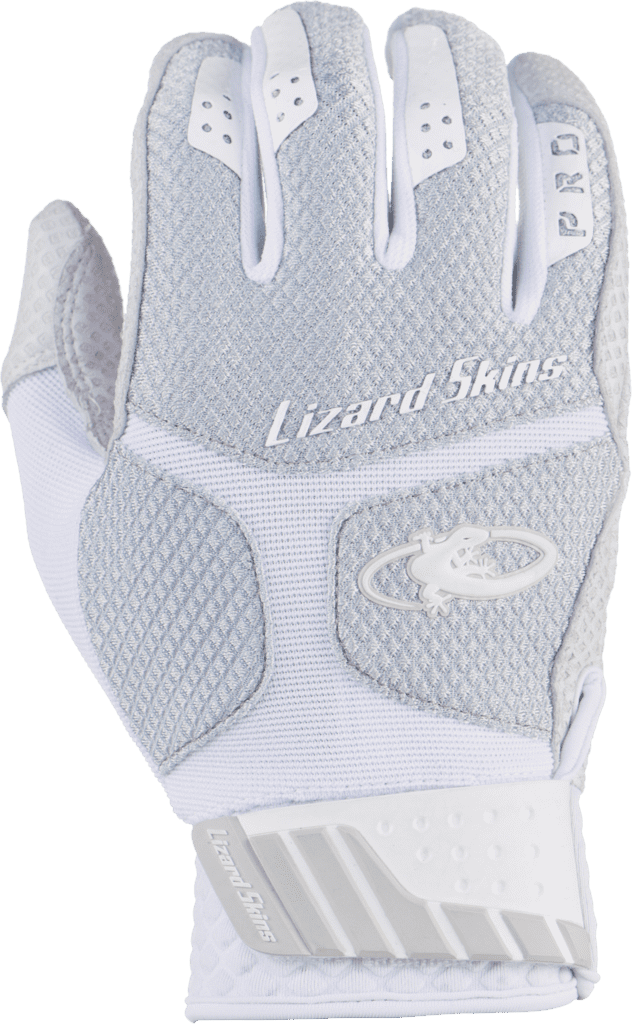 Lizard Skins Komodo Pro Adult Batting Gloves - Titatium - HIT a Double
