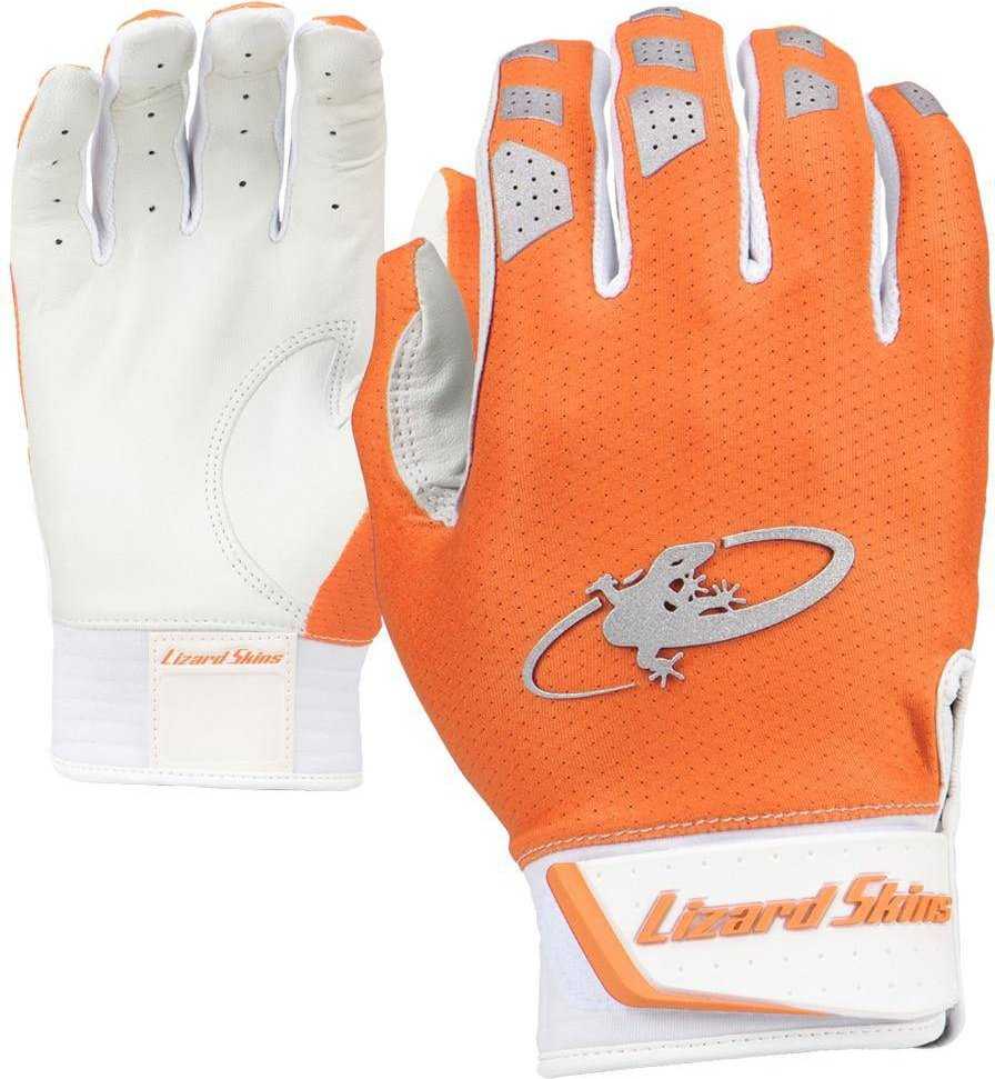 Lizard Skins Komodo V2 Batting Gloves - Blaze Orange - HIT a Double