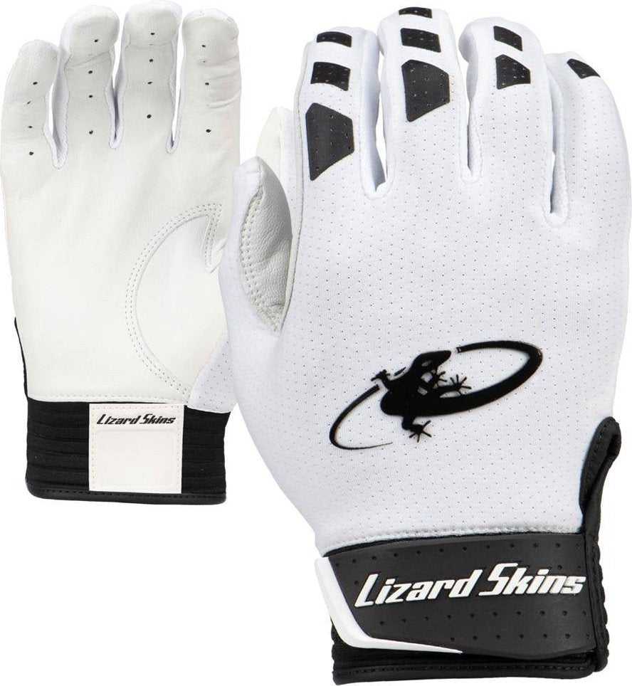 Lizard Skins Komodo V2 Batting Gloves - Diamond White - HIT a Double