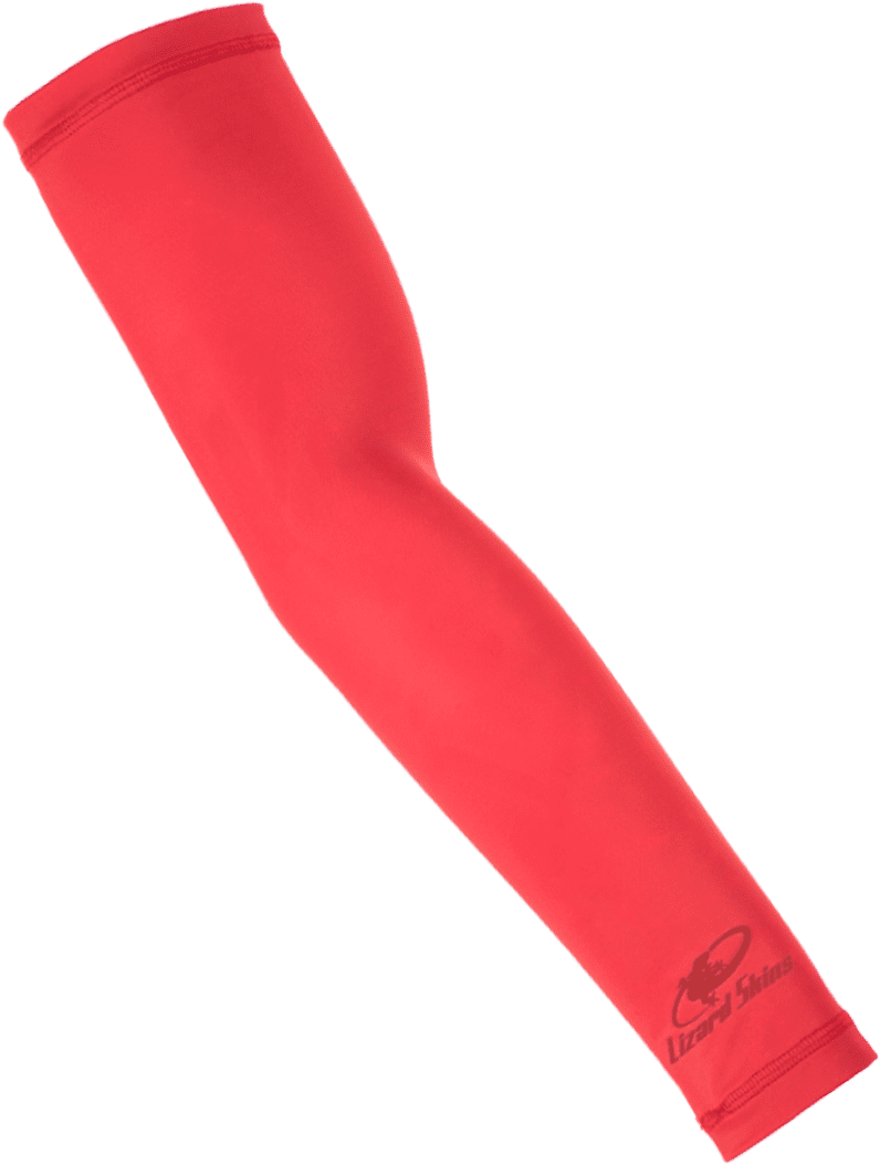 Lizard Skins Static Fit Arm Sleeve - Red - HIT a Double