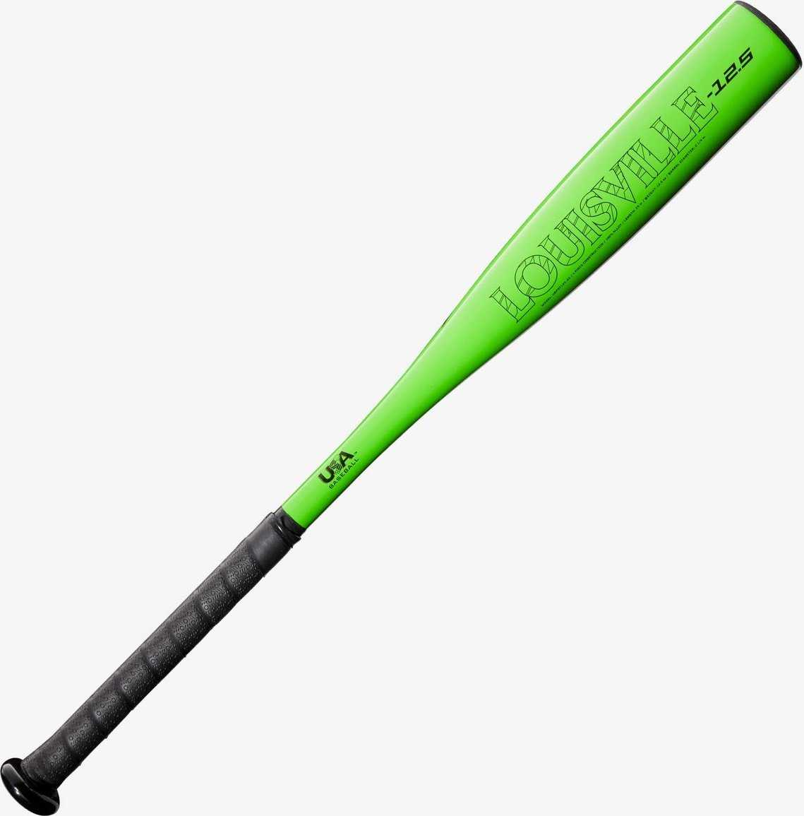 Louisville Slugger 2022 Prime (-12.5) Tee Ball 2 1/4&quot; Bat - Lime Dark Gray - HIT A Double