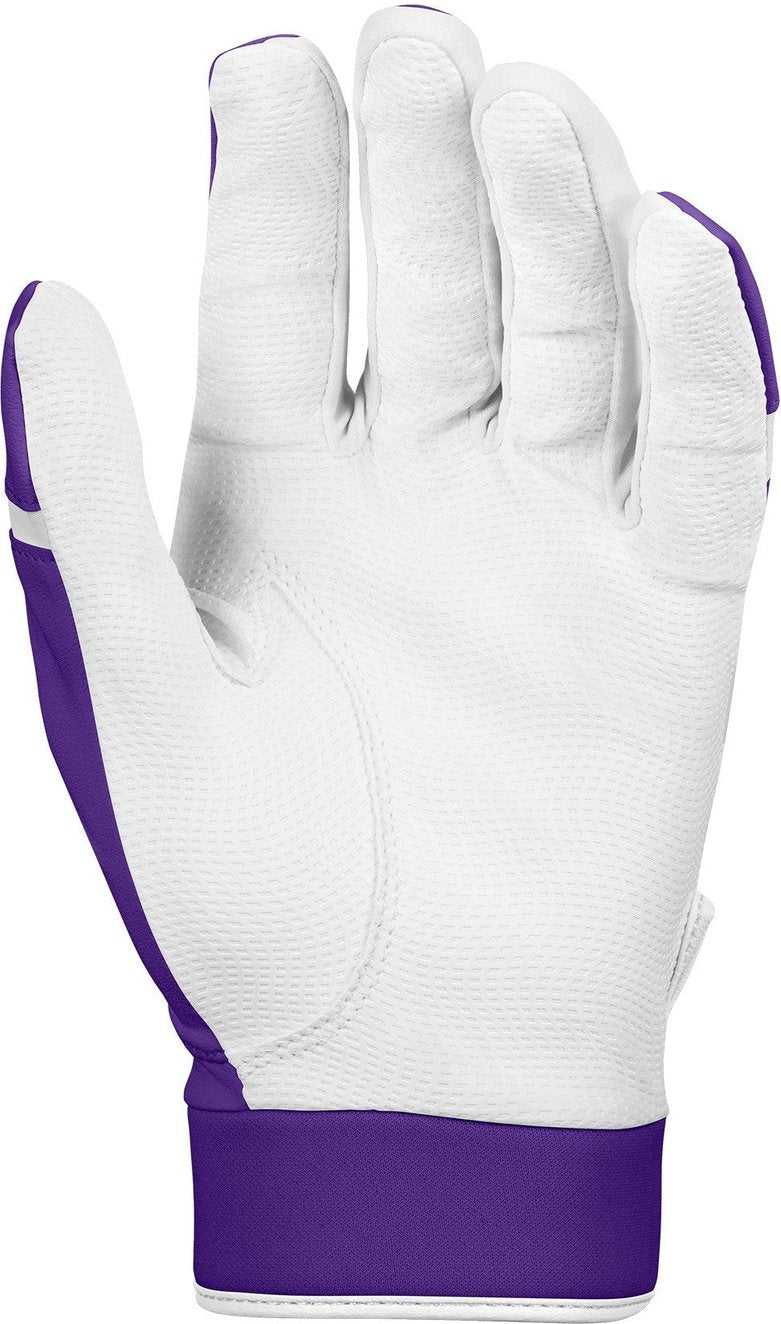 Louisville Slugger Genuine Batting Gloves - Purple - HIT A Double