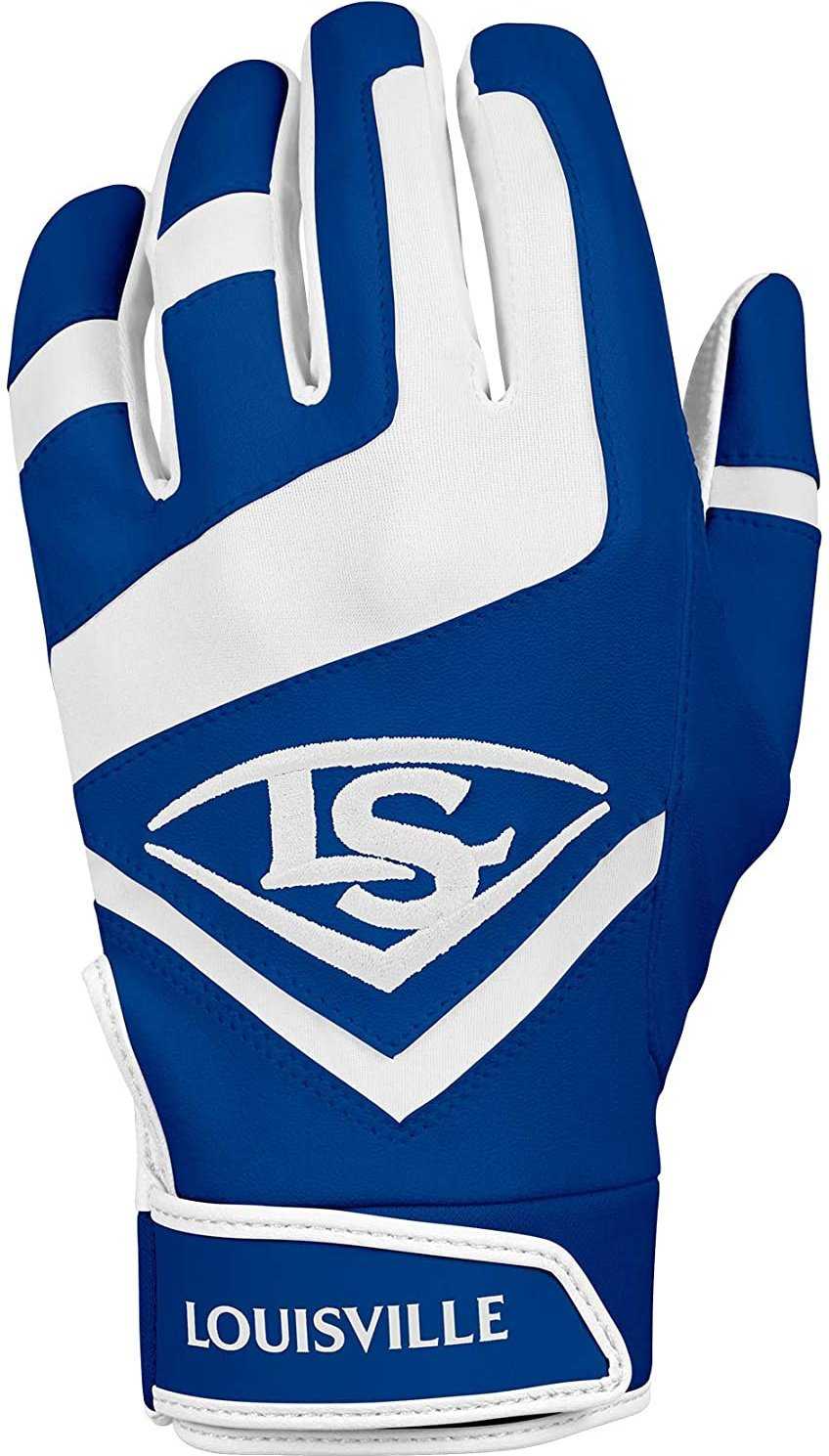 Louisville Slugger Genuine Batting Gloves - Royal - HIT a Double - 2