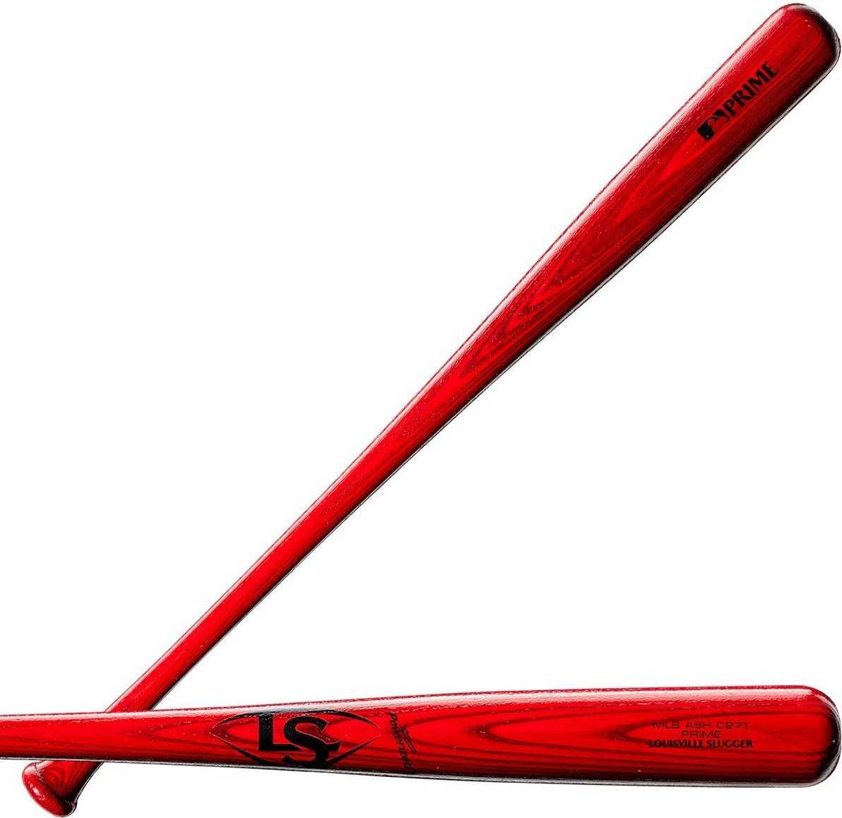 Louisville Slugger Prime C271 Firestix Ash Bat - Red - HIT A Double