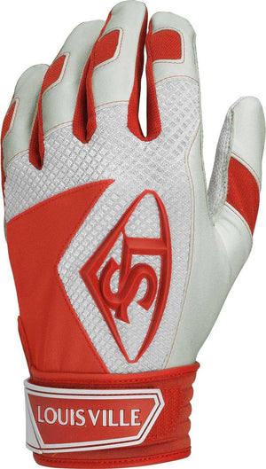 Orange and best sale white batting gloves