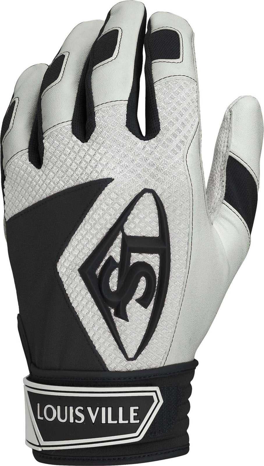 Louisville Slugger Series 7 Youth Batting Gloves - Black - HIT A Double