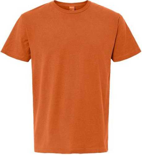 M&amp;O 6500M Unisex Vintage Garment-Dyed T-Shirt - Burnt Orange - HIT a Double - 1