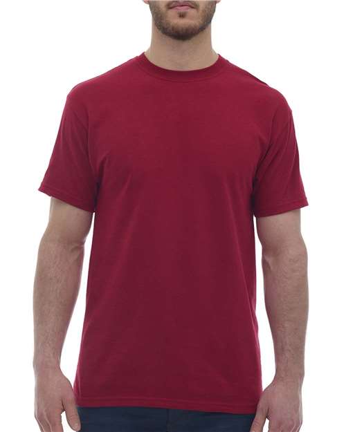 M&O 4800 Gold Soft Touch T-Shirt - Cardinal Red - HIT a Double