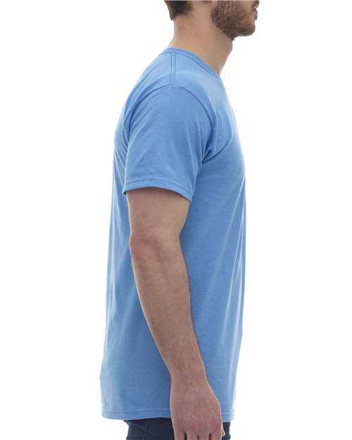 M&O 4800 Gold Soft Touch T-Shirt - Carolina Blue - HIT a Double