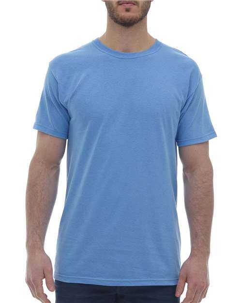 M&O 4800 Gold Soft Touch T-Shirt - Carolina Blue - HIT a Double