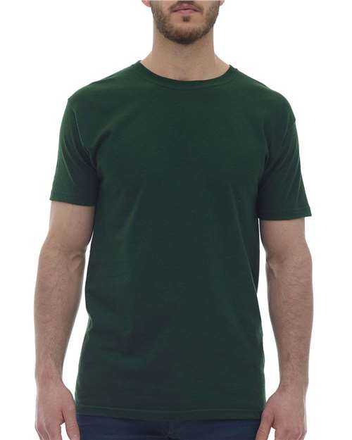 M&O 4800 Gold Soft Touch T-Shirt - Forest Green - HIT a Double