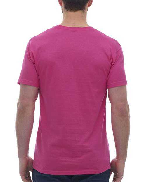 M&amp;O 4800 Gold Soft Touch T-Shirt - Heliconia - HIT a Double