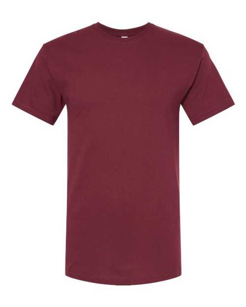 M&amp;O 4800 Gold Soft Touch T-Shirt - Maroon - HIT a Double