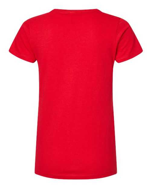 M&amp;O 4810 Women&#39;s Gold Soft Touch T-Shirt - Deep Red - HIT a Double