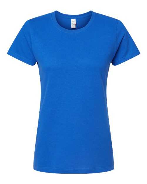 M&amp;O 4810 Women&#39;s Gold Soft Touch T-Shirt - Royal - HIT a Double