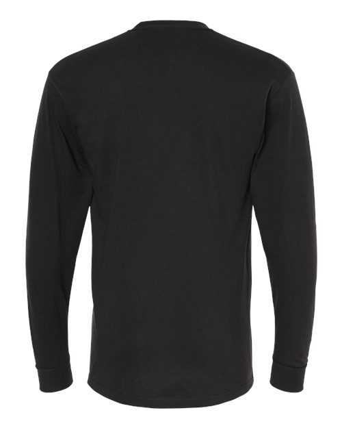 M&O 4820 Gold Soft Touch Long Sleeve T-Shirt - Black - HIT a Double
