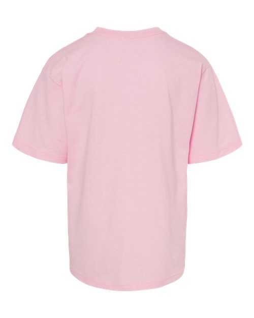 M&amp;O 4850 Youth Gold Soft Touch T-Shirt - Light Pink - HIT a Double