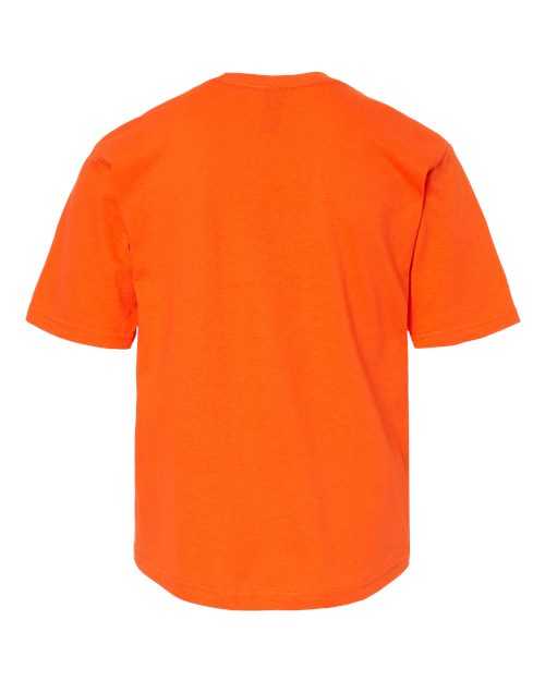 M&O 4850 Youth Gold Soft Touch T-Shirt - Orange - HIT a Double