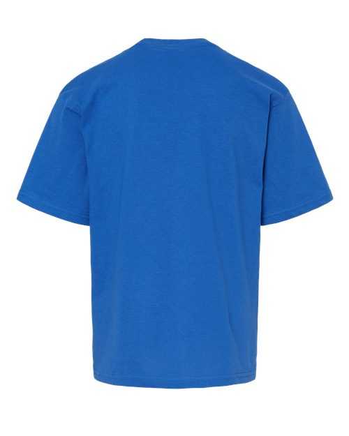 M&amp;O 4850 Youth Gold Soft Touch T-Shirt - Royal - HIT a Double