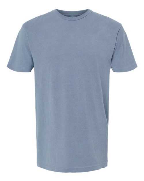 M&O 6500M Unisex Vintage Garment-Dyed T-Shirt - Blue Jean - HIT a Double