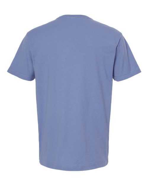 M&amp;O 6500M Unisex Vintage Garment-Dyed T-Shirt - Periwinkle - HIT a Double